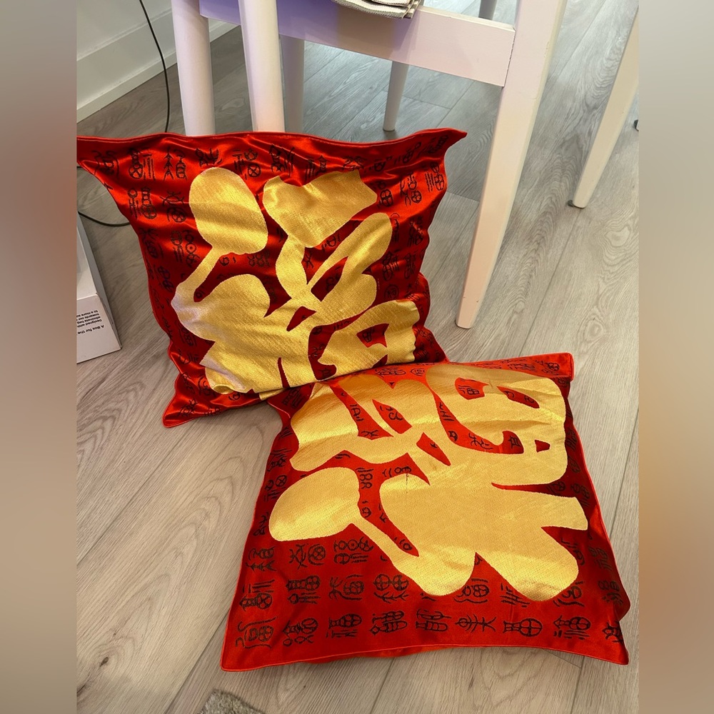Chinese Tea Ceremony Pillows